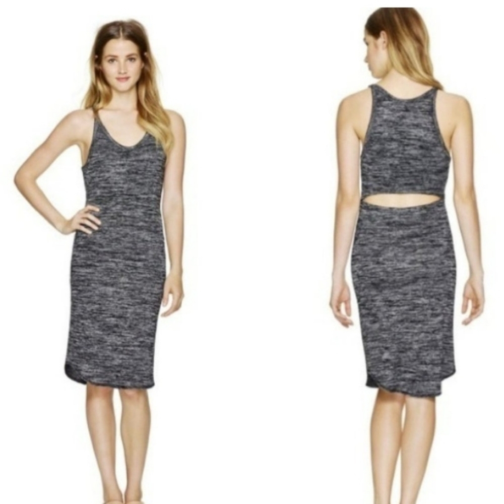 NWT Aritzia Wilfred Free Yasmi Dress Heather fluro Green size Medium - Picture 1 of 8